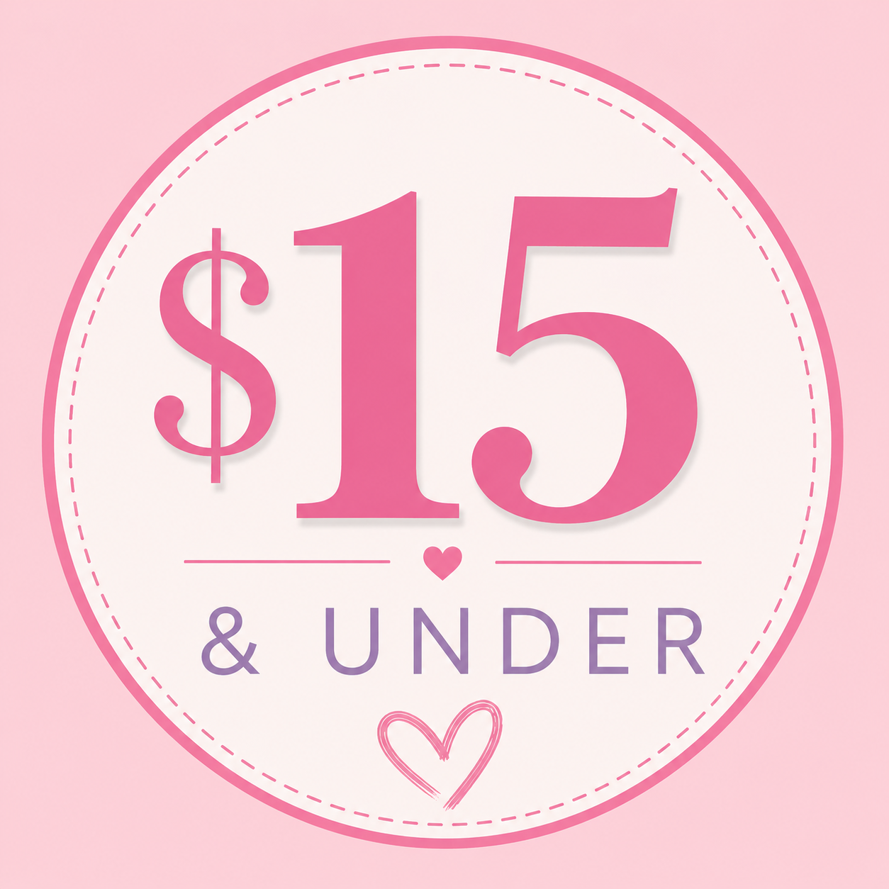 $15 & UNDER