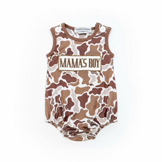Mama’s Boy Camo onesie