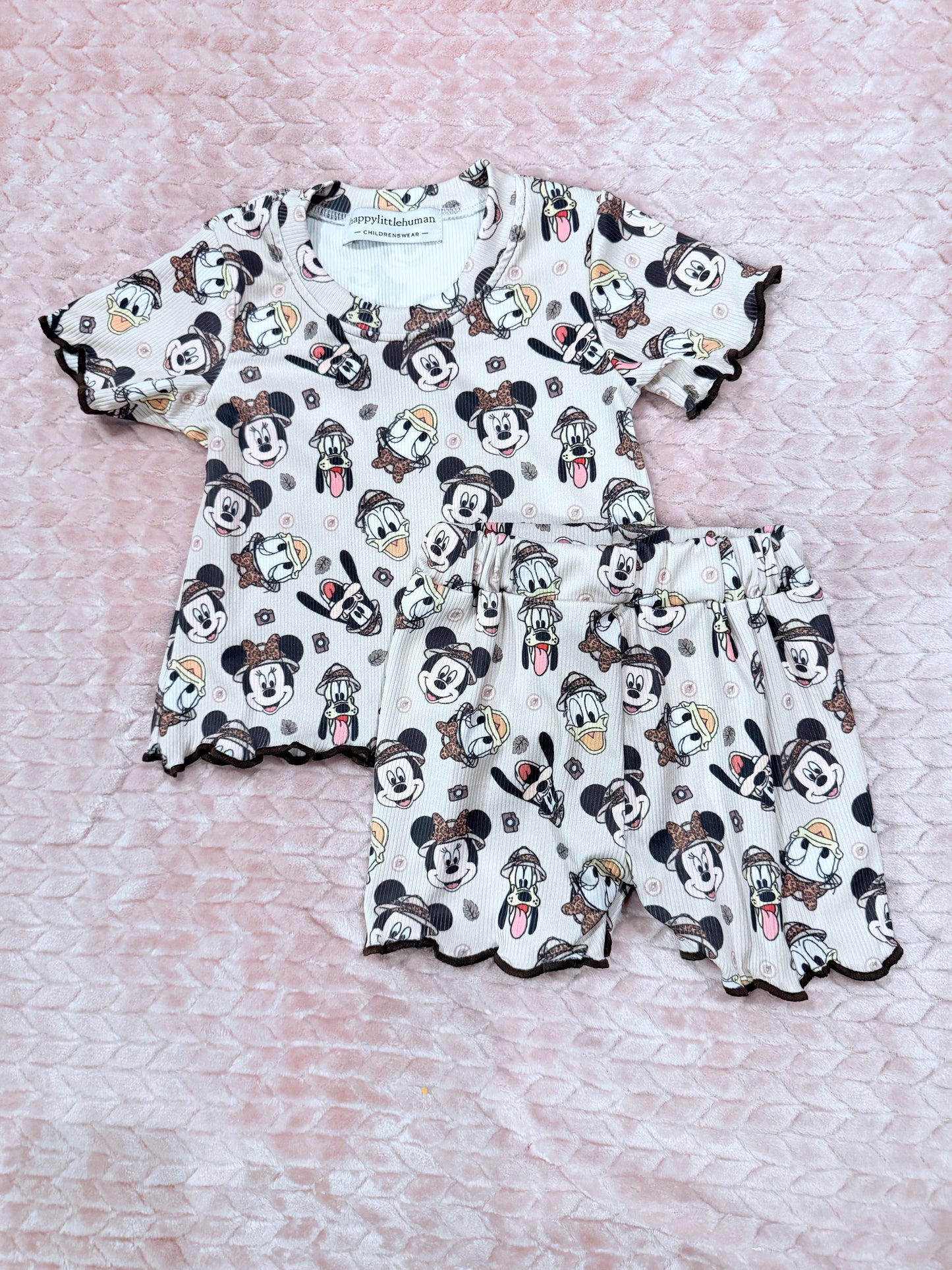 Girls scallop set