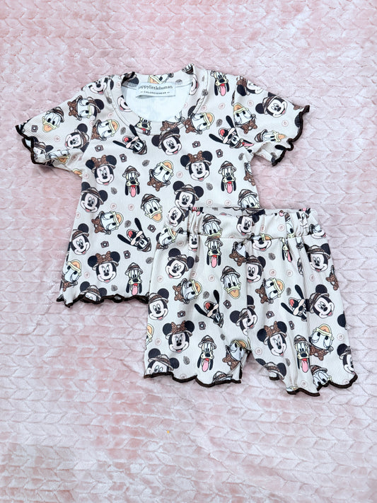Girls scallop set